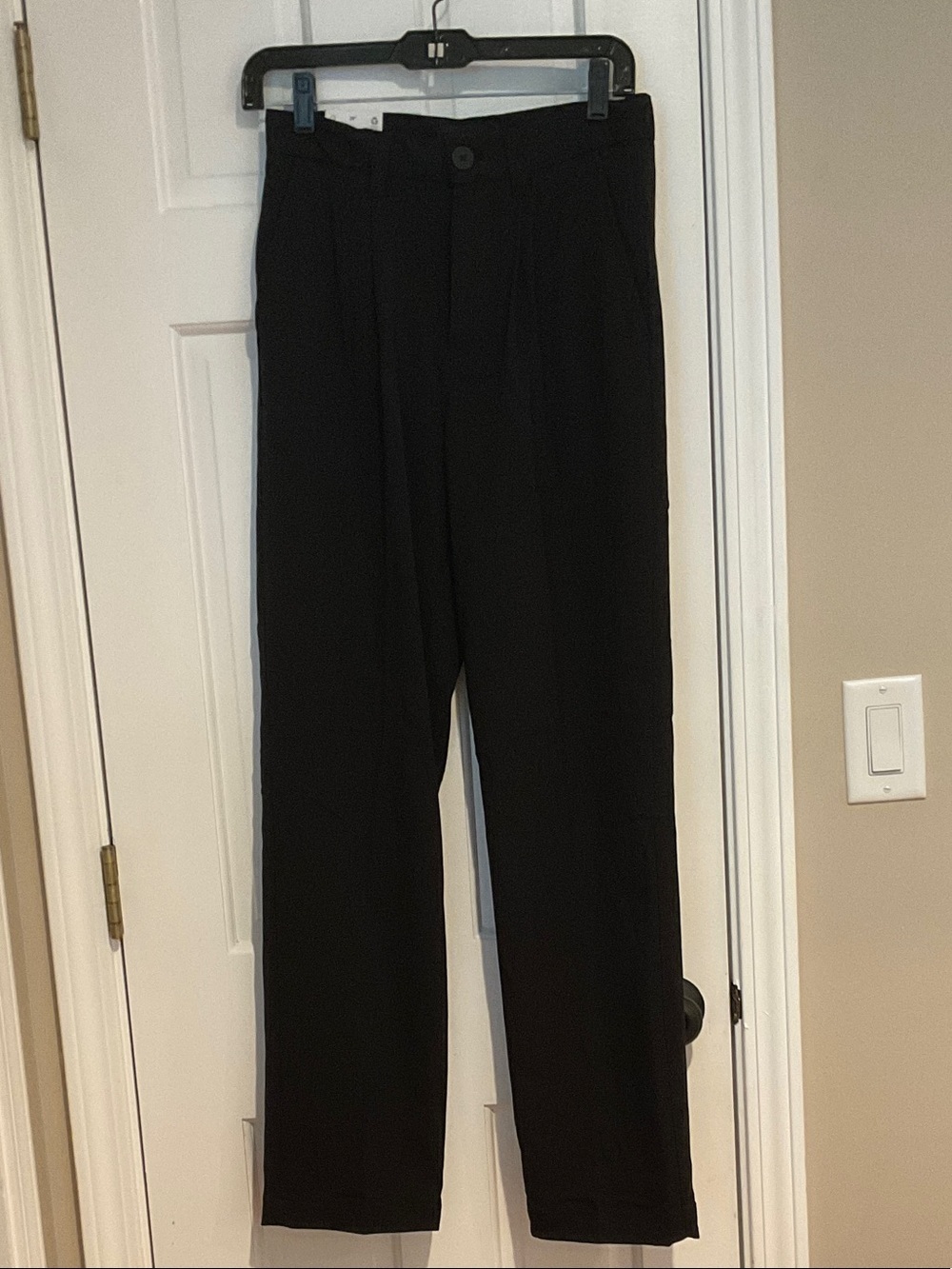 Cotton On Black Straight-Leg Women's Pants
